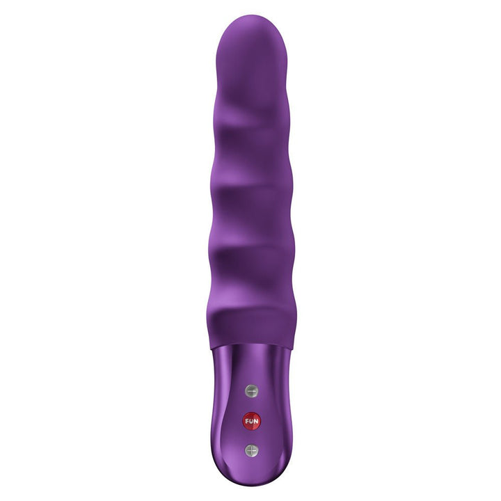 Fun Factory STRONG SURF - Purple USB Rechargeable Thrusting Vibrator – Sex toys NZ by Naughtyhut. Discreet delivery nationwide.