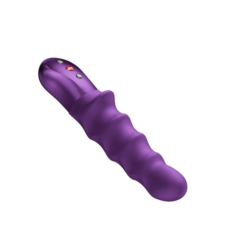 Fun Factory STRONG SURF - Purple USB Rechargeable Thrusting Vibrator – Sex toys NZ by Naughtyhut. Discreet delivery nationwide.