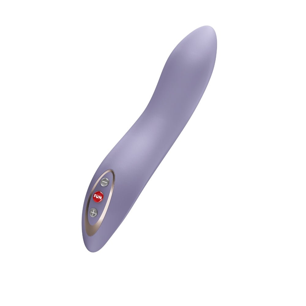 Fun Factory STRONIC FLOW Light Violet - Light Violet USB Rechargeable Thrusting Vibrator – Sex toys NZ by Naughtyhut. Discreet delivery nationwide.
