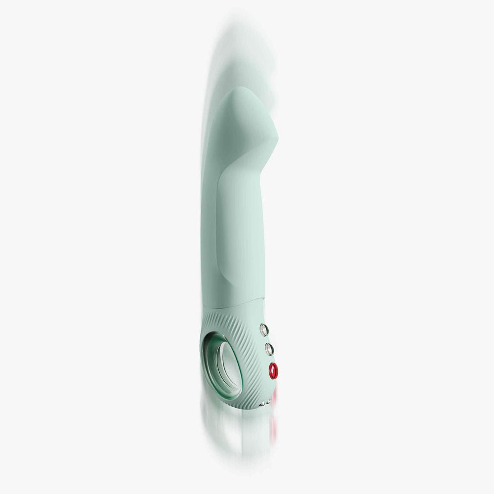 Buy Fun Factory STRONIC G FORTE sage green - Mint Green 19 cm USB Rechargeable Thruster – Naughtyhut NZ sex toys online. Discreet delivery & top brands.