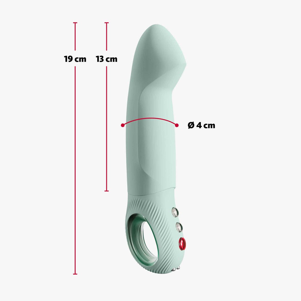 Buy Fun Factory STRONIC G FORTE sage green - Mint Green 19 cm USB Rechargeable Thruster – Naughtyhut NZ sex toys online. Discreet delivery & top brands.