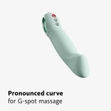 Buy Fun Factory STRONIC G FORTE sage green - Mint Green 19 cm USB Rechargeable Thruster – Naughtyhut NZ sex toys online. Discreet delivery & top brands.
