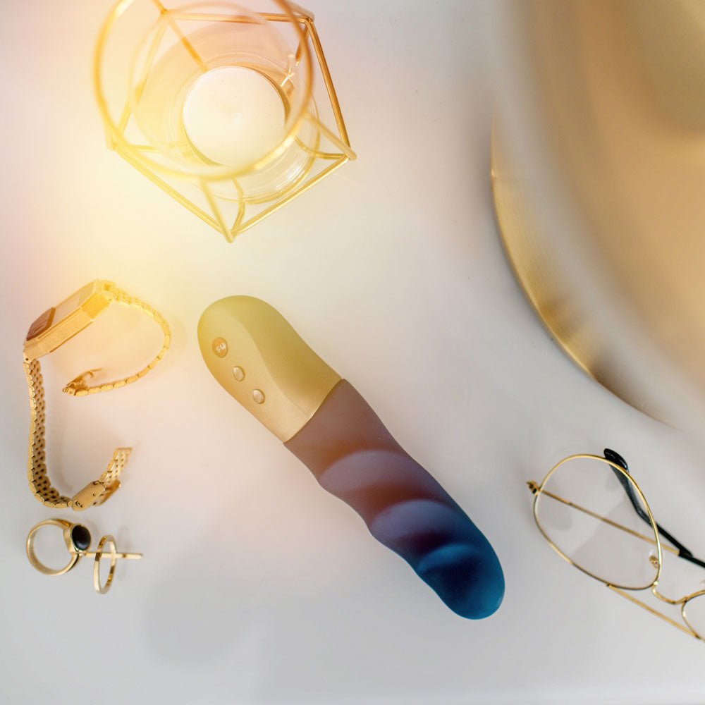 Buy Fun Factory STRONIC PETITE deep sea blue - Deep Sea Blue 17 cm USB Rechargeable Thrusting Vibrator – Naughtyhut NZ sex toys online. Discreet delivery & top brands.