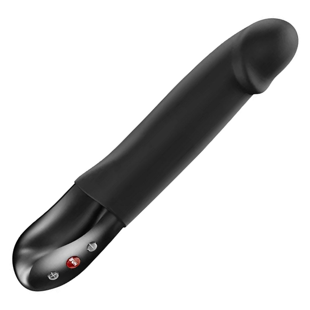 Fun Factory Stronic Real - Black, swatch crop on white
