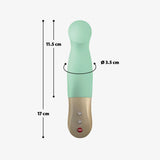 Buy Fun Factory SUNDAZE pistachio - Pistachio Green 17.5 cm USB Rechargeable Thrusting Vibrator – Naughtyhut NZ sex toys online. Discreet delivery & top brands.