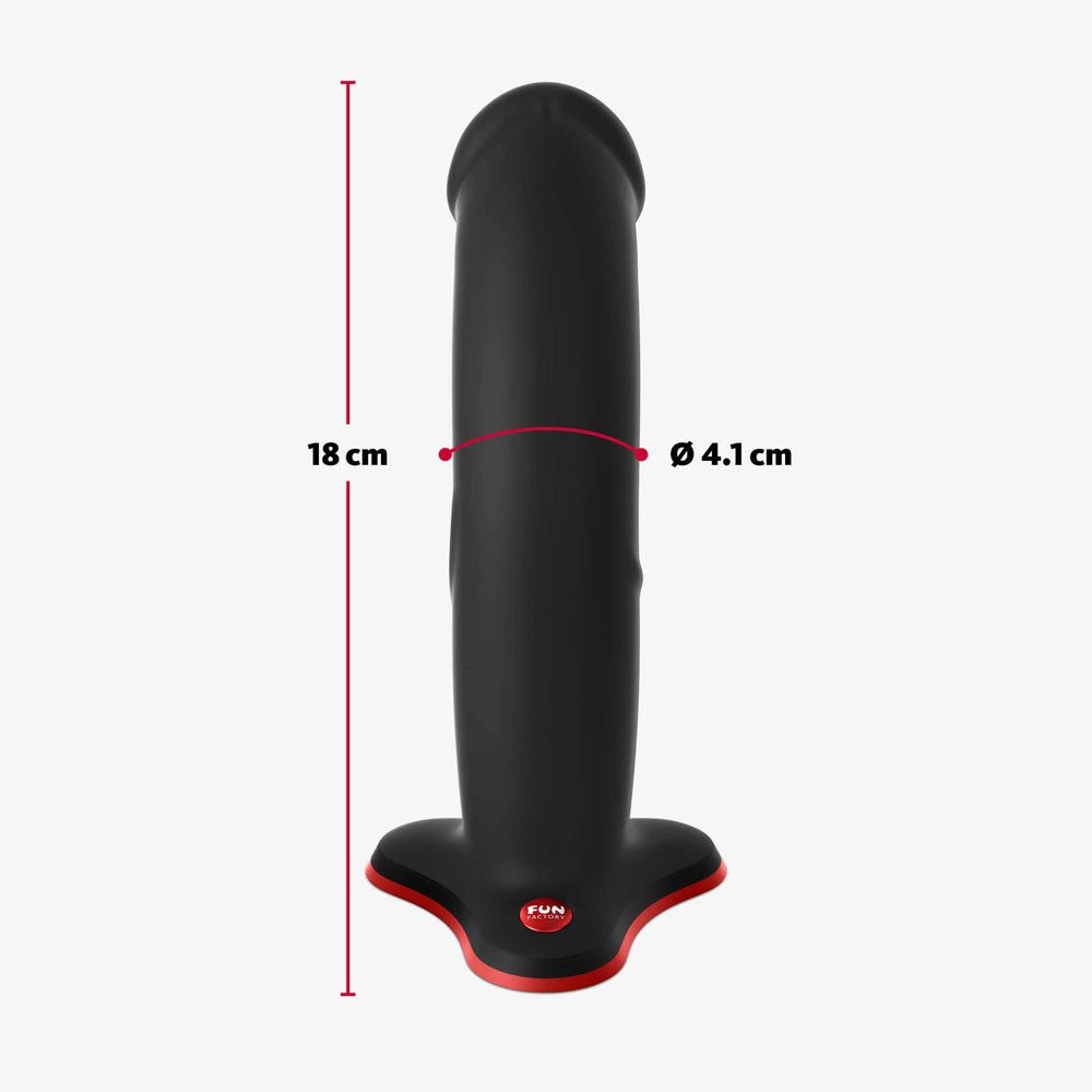 Buy Fun Factory THE BOSS STUB black - Black 17.9 cm Dildo – Naughtyhut NZ sex toys online. Discreet delivery & top brands.