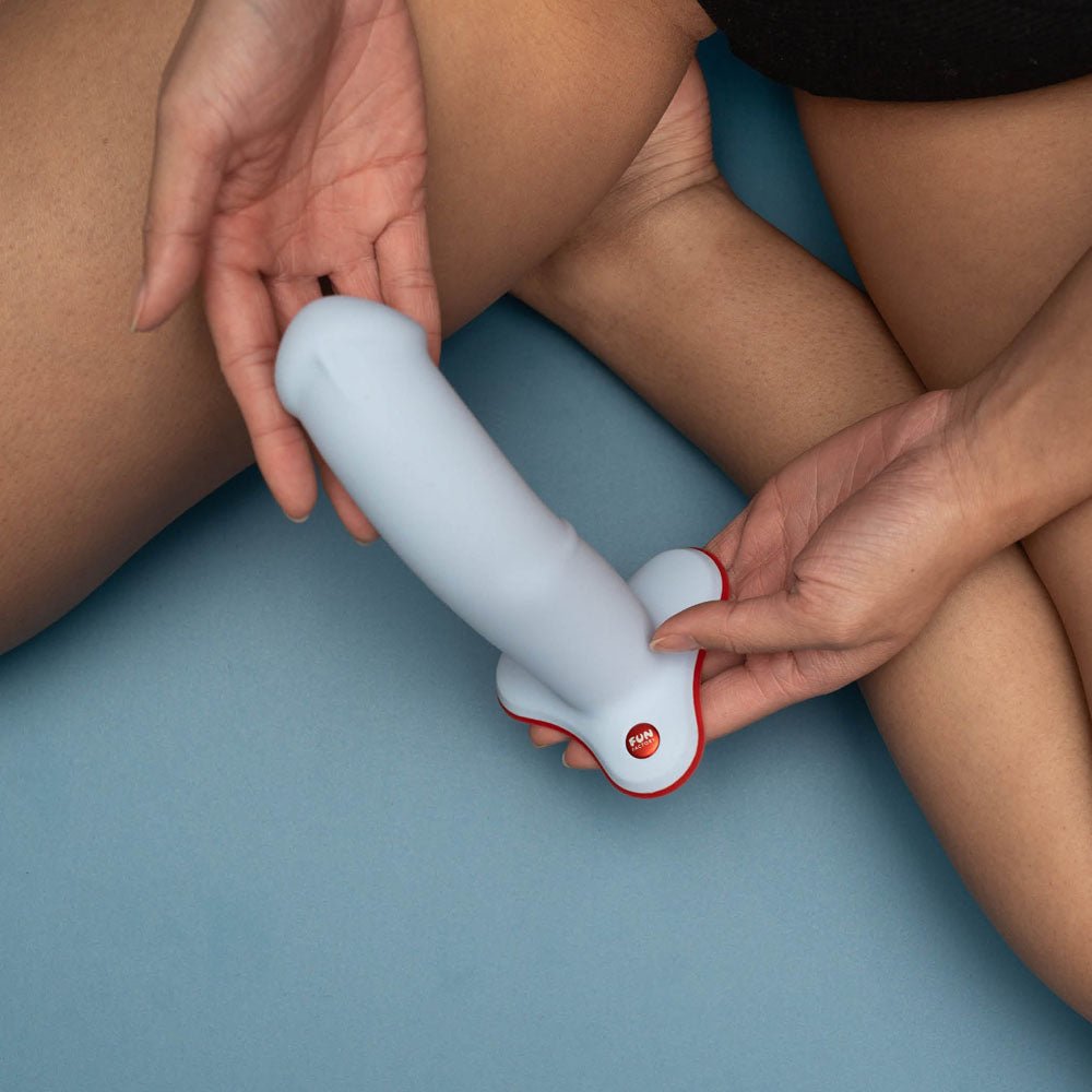 Buy Fun Factory THE BOSS STUB dove blue - Dove Blue 17.9 cm Dildo – Naughtyhut NZ sex toys online. Discreet delivery & top brands.
