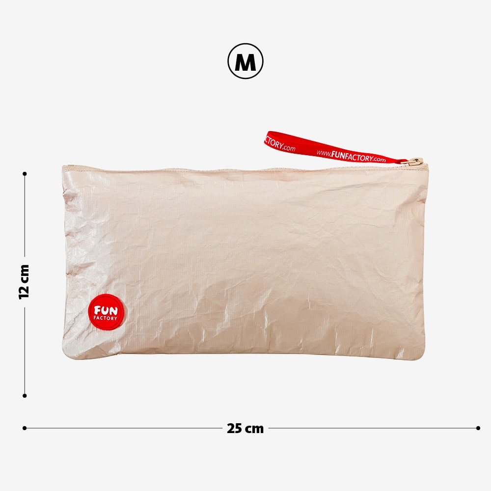 Buy Fun Factory TOYBAG M gold - – Naughtyhut NZ sex toys online. Discreet delivery & top brands.