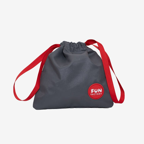 Buy Fun Factory TOYBAG S grey - Grey Discreet Storage Bag - Small – Naughtyhut NZ sex toys online. Discreet delivery & top brands.