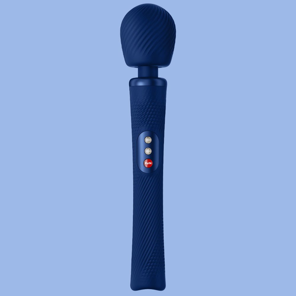 Buy Fun Factory VIM midnight blue - Midnight Blue 31.3 cm USB Rechargeable Massager Wand – Naughtyhut NZ sex toys online. Discreet delivery & top brands.