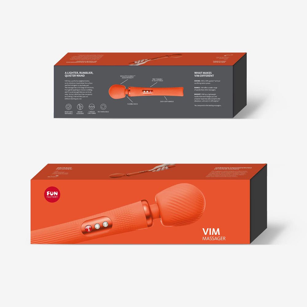Buy Fun Factory VIM midnight blue - Midnight Blue 31.3 cm USB Rechargeable Massager Wand – Naughtyhut NZ sex toys online. Discreet delivery & top brands.