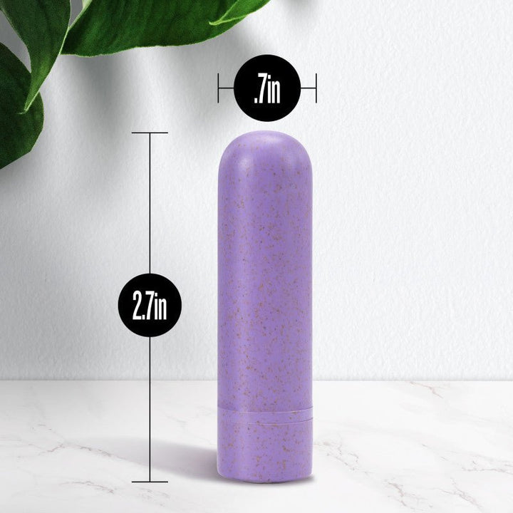 Gaia Eco Rechargeable Bullet - Lilac Purple USB Rechargeable Bullet – Sex toys NZ by Naughtyhut. Discreet delivery nationwide.