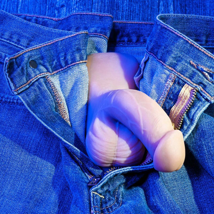 Gender X 4'' PACKER - Medium - Tan 10 cm Packer – Sex toys NZ by Naughtyhut. Discreet delivery nationwide.