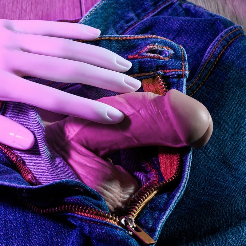 Buy Gender X 4'' SILICONE PACKER LIGHT - Flesh 10 cm Packer – Naughtyhut NZ sex toys online. Discreet delivery & top brands.