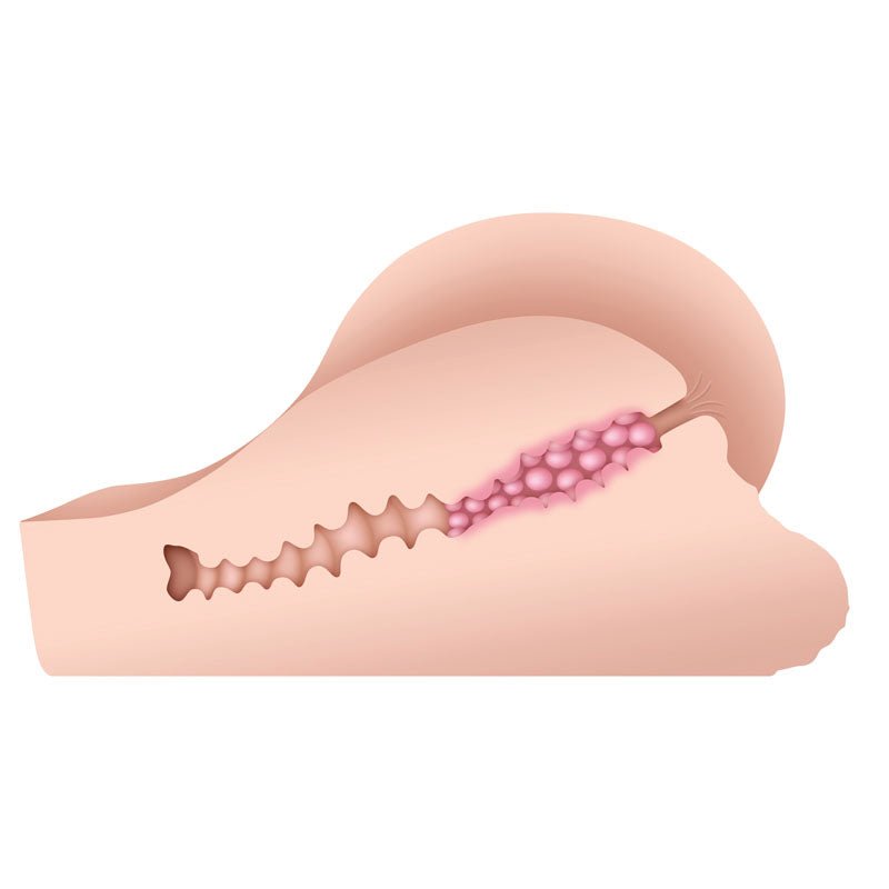 Buy Gender X A HANDFUL Light - Flesh Male Masturbator – Naughtyhut NZ sex toys online. Discreet delivery & top brands.