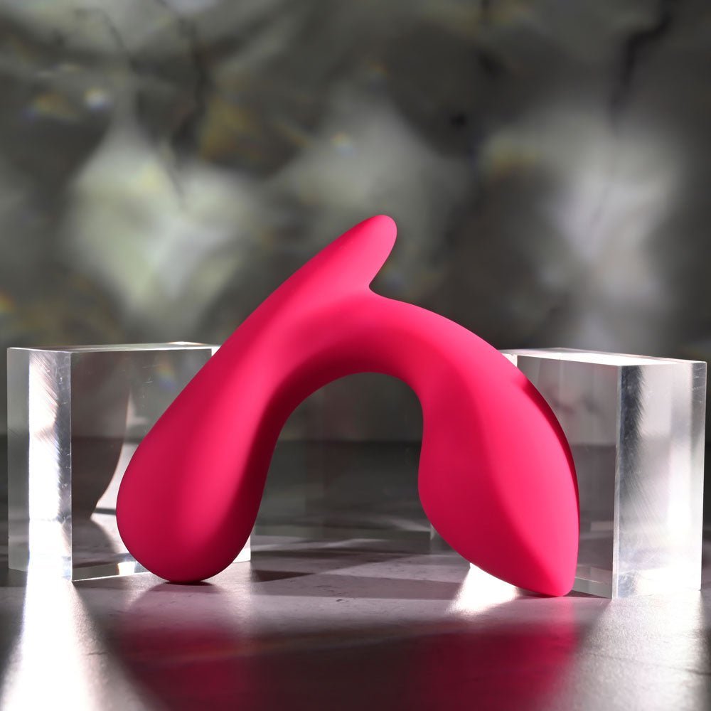 Gender X ALL ABOUT THE BASS - Pink USB Rechargeable Wearable Vibrator with Wireless Remote – Sex toys NZ by Naughtyhut. Discreet delivery nationwide.