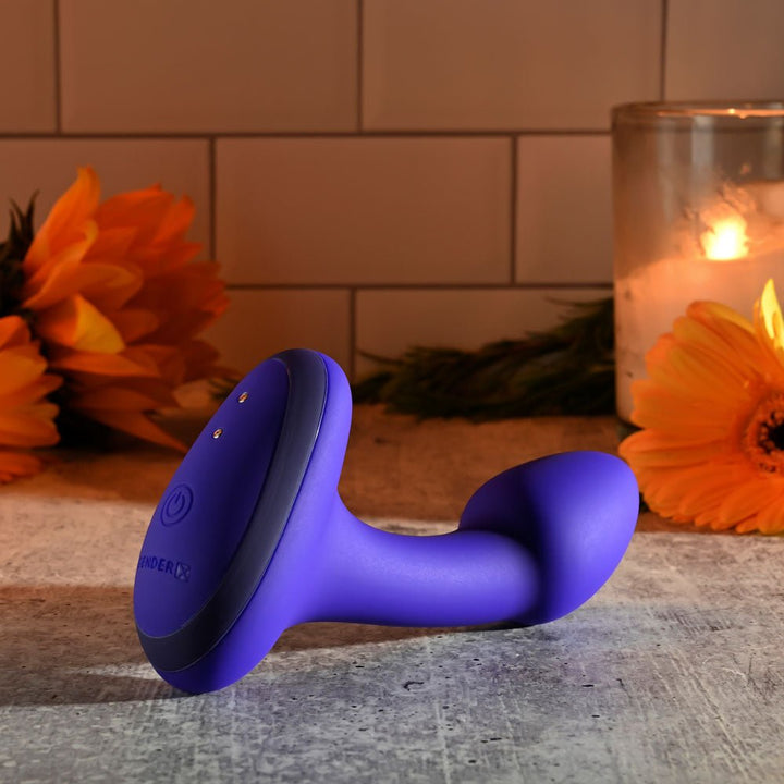 Gender X ANYBODYS PLUG - Blue 11.4 cm USB Rechargeable Vibrating Butt Plug – Sex toys NZ by Naughtyhut. Discreet delivery nationwide.