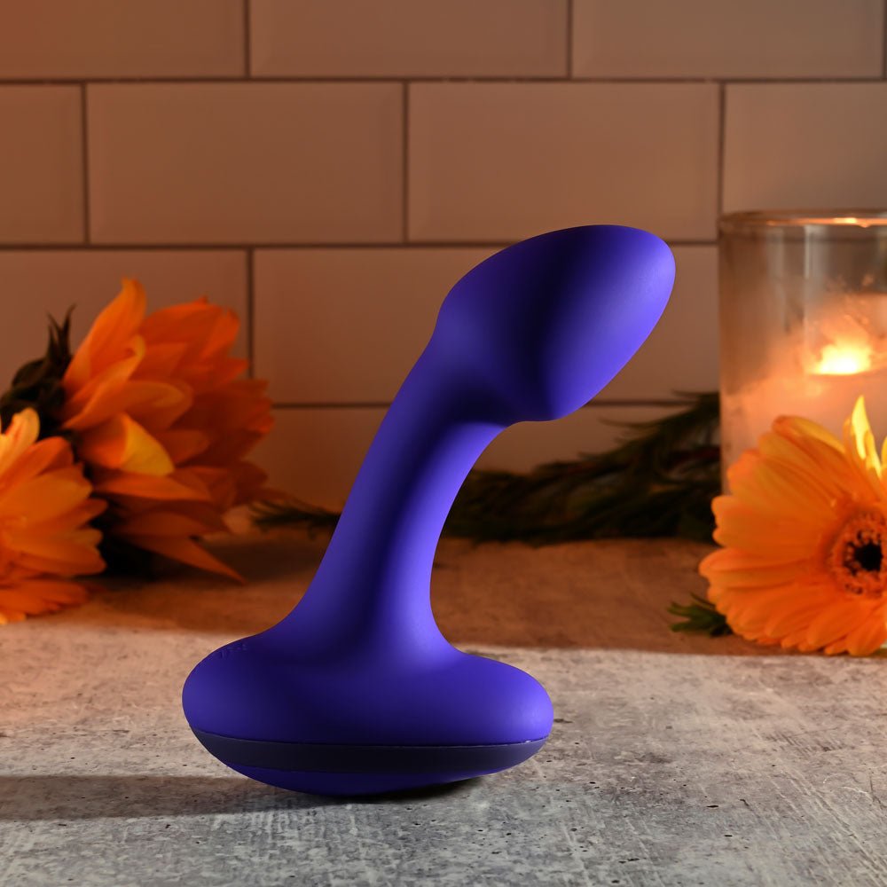 Buy Gender X ANYBODYS PLUG - Blue 11.4 cm USB Rechargeable Vibrating Butt Plug – Naughtyhut NZ sex toys online. Discreet delivery & top brands.