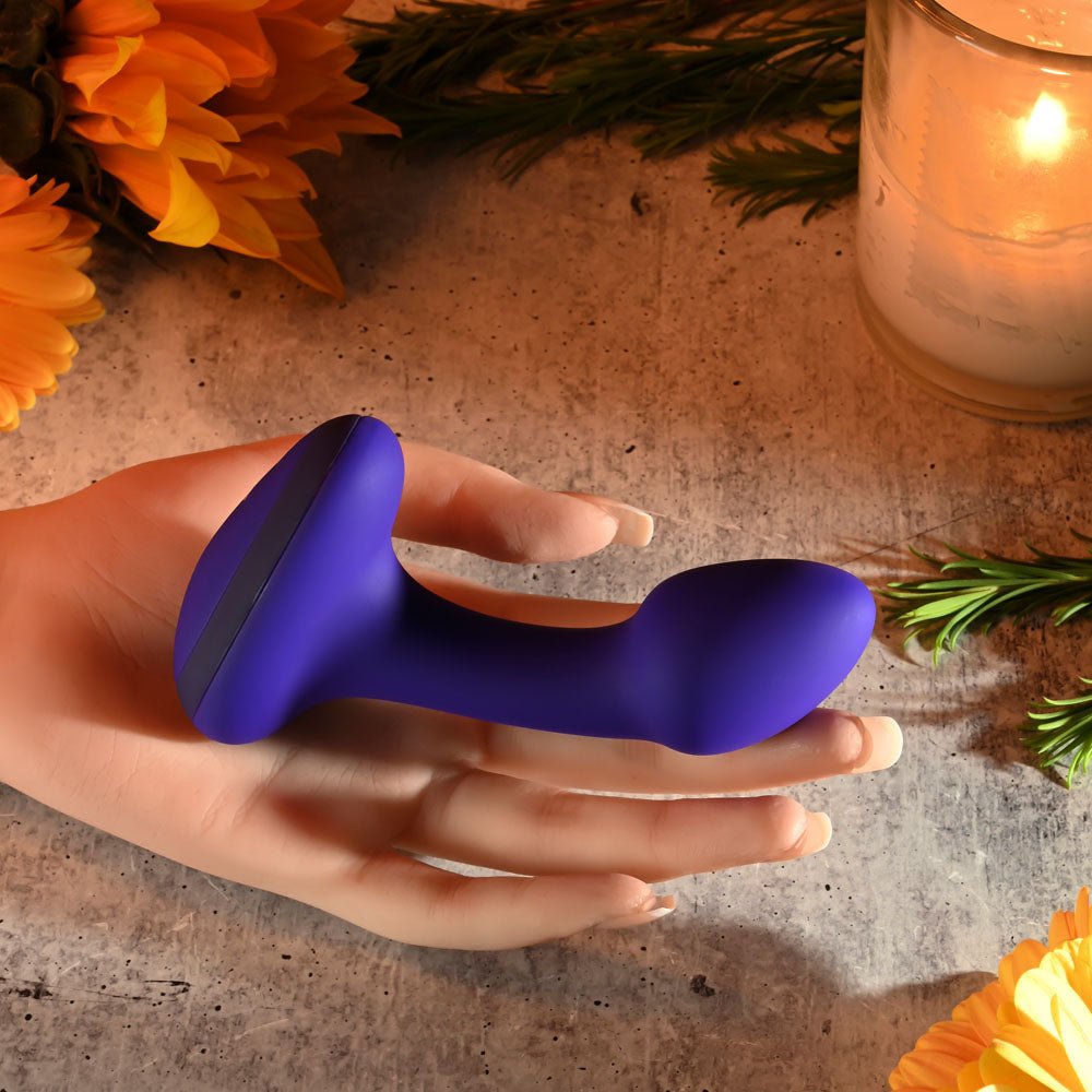 Buy Gender X ANYBODYS PLUG - Blue 11.4 cm USB Rechargeable Vibrating Butt Plug – Naughtyhut NZ sex toys online. Discreet delivery & top brands.