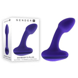 Buy Gender X ANYBODYS PLUG - Blue 11.4 cm USB Rechargeable Vibrating Butt Plug – Naughtyhut NZ sex toys online. Discreet delivery & top brands.