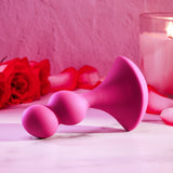 Buy Gender X BALL GAME - Pink 13.5 cm USB Rechargeable Vibrating Butt Plug – Naughtyhut NZ sex toys online. Discreet delivery & top brands.