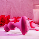 Buy Gender X BALL GAME - Pink 13.5 cm USB Rechargeable Vibrating Butt Plug – Naughtyhut NZ sex toys online. Discreet delivery & top brands.