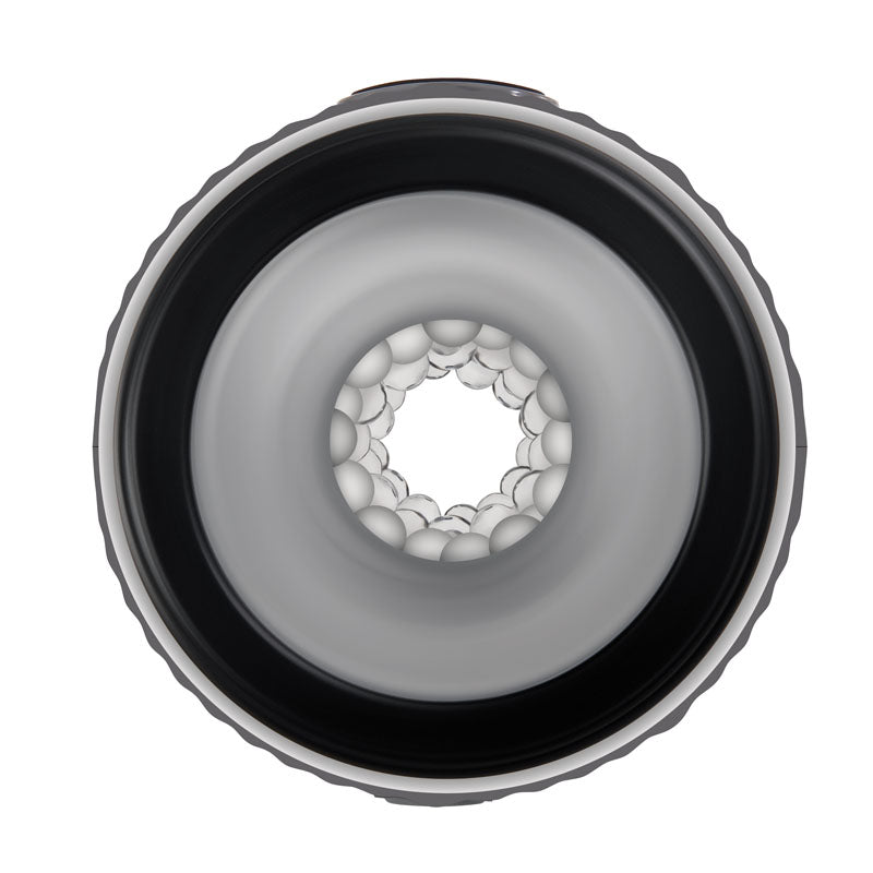 Buy Gender X BARREL OF FUN - Black USB Rechargeable Stroker – Naughtyhut NZ sex toys online. Discreet delivery & top brands.