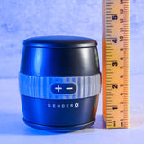 Buy Gender X BARREL OF FUN - Black USB Rechargeable Stroker – Naughtyhut NZ sex toys online. Discreet delivery & top brands.