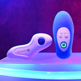 Buy Gender X BEADED PLEASURE - Blue 11.4 cm USB Rechargeable Vibrating Anal Beads with Remote – Naughtyhut NZ sex toys online. Discreet delivery & top brands.