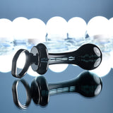 Buy Gender X BLOW POP - Black 12.8 cm Glass Plug with Ring Pull – Naughtyhut NZ sex toys online. Discreet delivery & top brands.