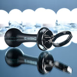 Buy Gender X BLOW POP - Black 12.8 cm Glass Plug with Ring Pull – Naughtyhut NZ sex toys online. Discreet delivery & top brands.