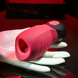 Buy Gender X BODY KISSES - Black/Red USB Rechargeable Sucking Stimulator – Naughtyhut NZ sex toys online. Discreet delivery & top brands.