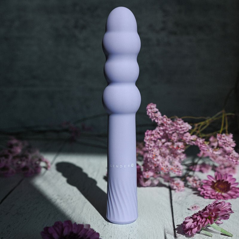 Buy Gender X BUMPY RIDE - Purple 17.4 cm USB Rechargeable Vibrator – Naughtyhut NZ sex toys online. Discreet delivery & top brands.