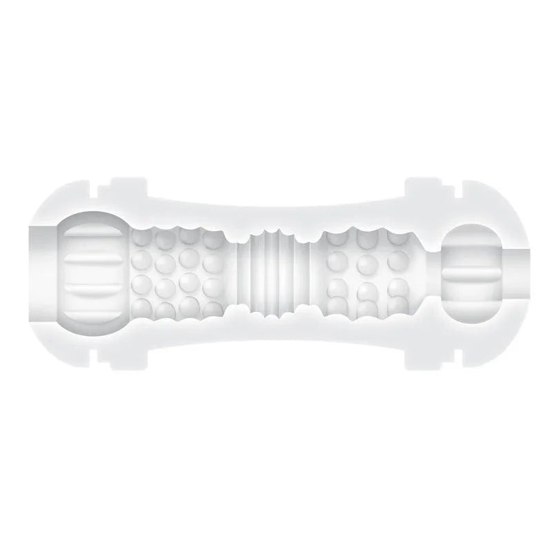 Gender X Double Fantasy cutaway diagram showing the beaded internal channel