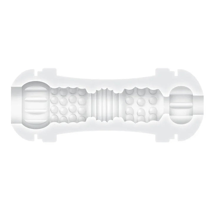 Gender X Double Fantasy cutaway diagram showing the beaded internal channel