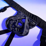 Buy Gender X DOUBLE RIDER - Black Adjustable Strap - On Harness (No Probe Included) – Naughtyhut NZ sex toys online. Discreet delivery & top brands.
