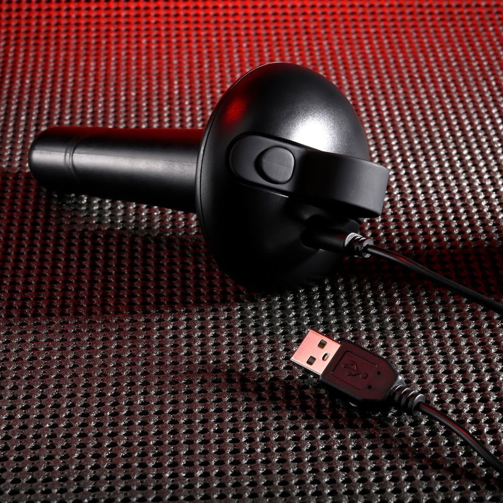 Gender X ECHO - Black 15.3 cm USB Rechargeable Butt Plug – Sex toys NZ by Naughtyhut. Discreet delivery nationwide.