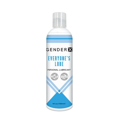 Buy Gender X EVERYONE'S LUBE - 120 ml - Water Based Lubricant - 120 ml Bottle – Naughtyhut NZ sex toys online. Discreet delivery & top brands.