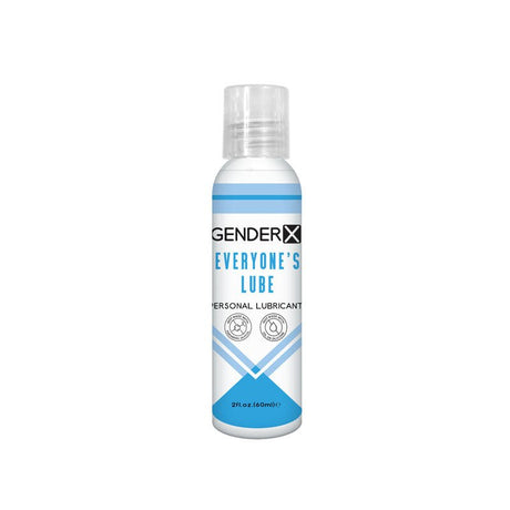 Buy Gender X EVERYONE'S LUBE - 60 ml - Water Based Lubricant - 60 ml Bottle – Naughtyhut NZ sex toys online. Discreet delivery & top brands.