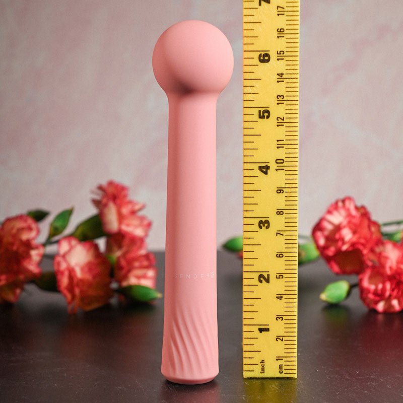 Gender X FLEXI WAND - Pink 16.6 cm USB Rechargeable Vibrator – Sex toys NZ by Naughtyhut. Discreet delivery nationwide.