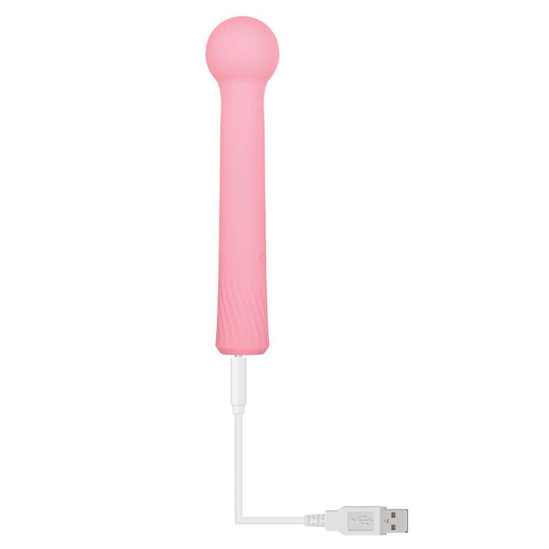 Buy Gender X FLEXI WAND - Pink 16.6 cm USB Rechargeable Vibrator – Naughtyhut NZ sex toys online. Discreet delivery & top brands.
