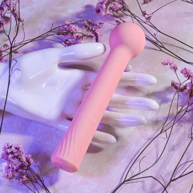 Gender X FLEXI WAND - Pink 16.6 cm USB Rechargeable Vibrator – Sex toys NZ by Naughtyhut. Discreet delivery nationwide.