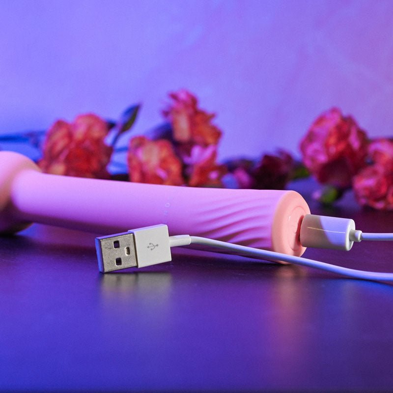 Buy Gender X FLEXI WAND - Pink 16.6 cm USB Rechargeable Vibrator – Naughtyhut NZ sex toys online. Discreet delivery & top brands.
