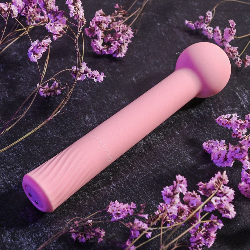 Buy Gender X FLEXI WAND - Pink 16.6 cm USB Rechargeable Vibrator – Naughtyhut NZ sex toys online. Discreet delivery & top brands.