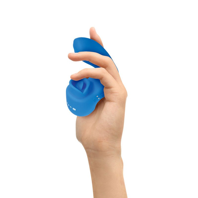 Buy Gender X FLICK IT - Blue USB Rechargeable Finger Vibrator – Naughtyhut NZ sex toys online. Discreet delivery & top brands.