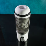 Buy Gender X GET YOUR STROKE ON - USB Rechargeable Thrusting & Vibrating Auto Masturbator – Naughtyhut NZ sex toys online. Discreet delivery & top brands.