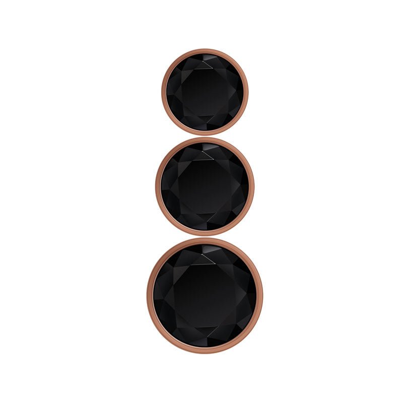 Buy Gender X GOLD DIGGER SET - Rose Gold Metallic Butt Plugs - Set of 3 Sizes – Naughtyhut NZ sex toys online. Discreet delivery & top brands.