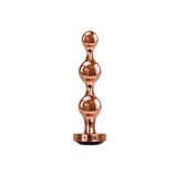 Buy Gender X GOLD DIGGER SMALL - Rose Gold Small Butt Plug with Black Gem Base – Naughtyhut NZ sex toys online. Discreet delivery & top brands.