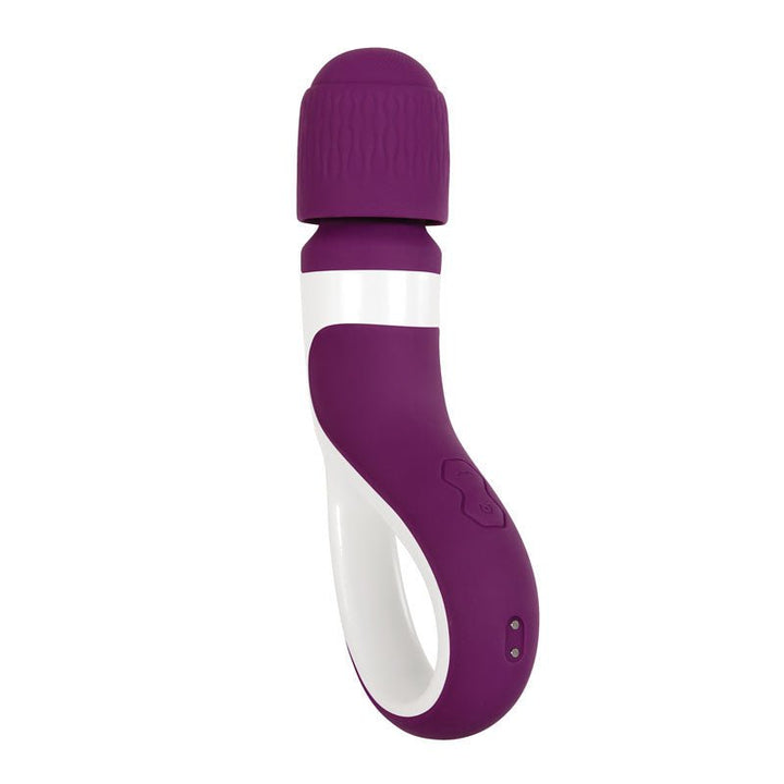Gender X HANDLE IT - Purple/White USB Rechargeable Massager Wand – Sex toys NZ by Naughtyhut. Discreet delivery nationwide.