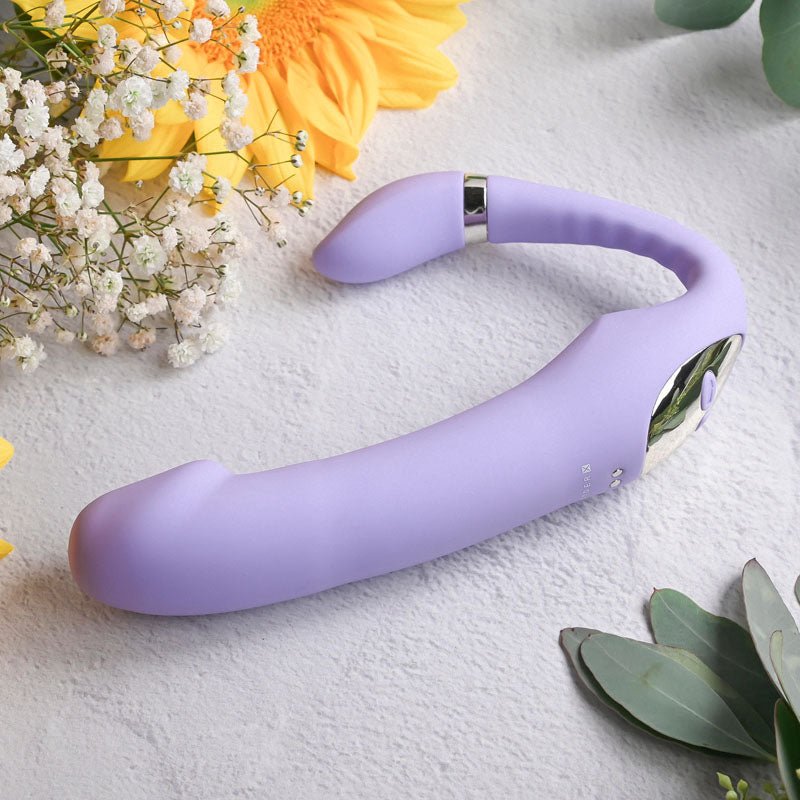 Gender X ORGASMIC ORCHID - Lilac 19 cm USB Rechargeable Strapless - Strap - On – Sex toys NZ by Naughtyhut. Discreet delivery nationwide.